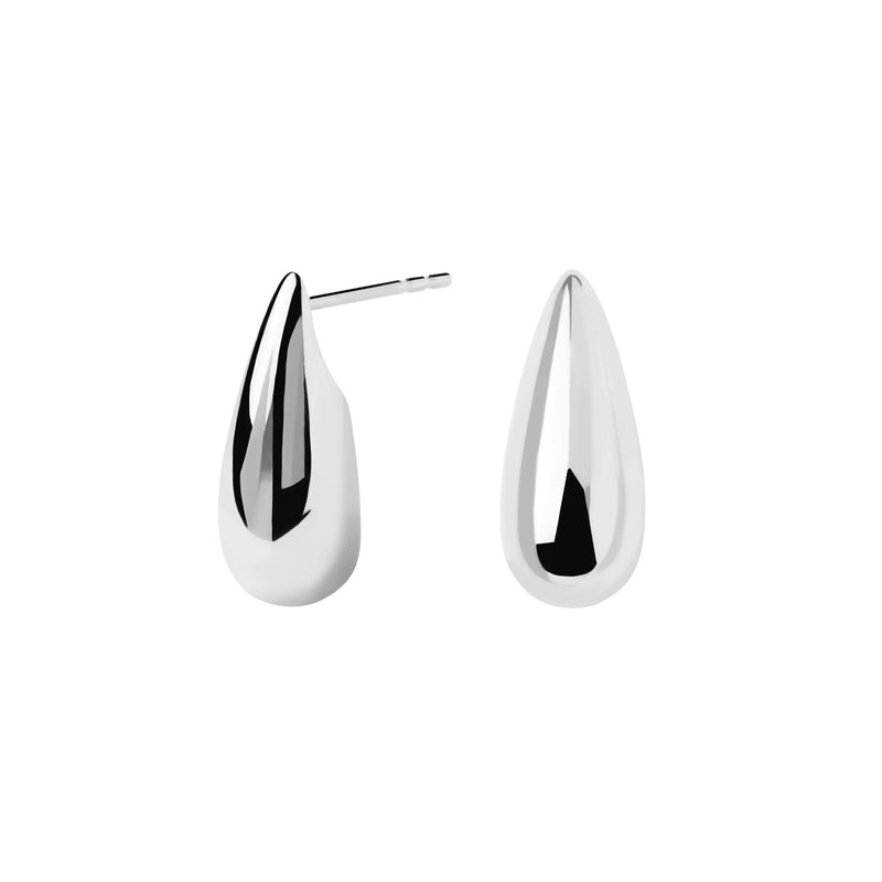 Sterling Silver Large Sugar Earrings
