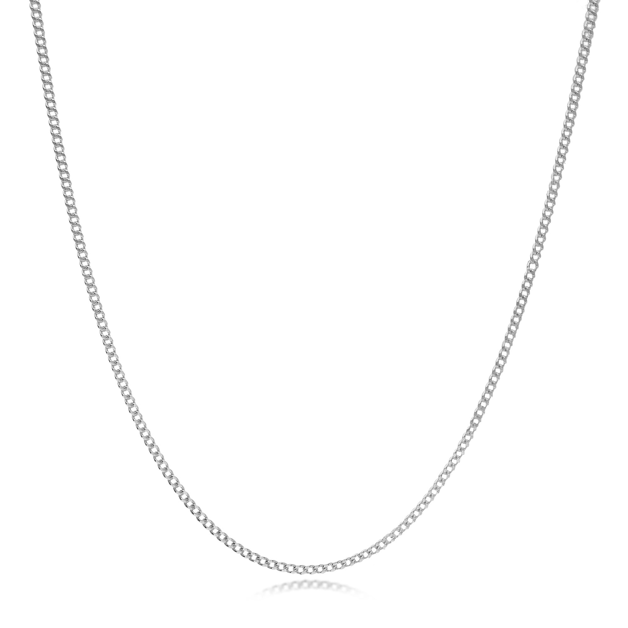 Sterling Silver Curb Chain 1.59mm