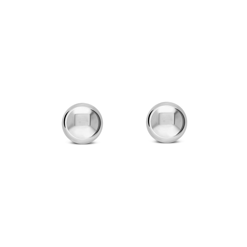 Sterling Silver 6mm Round Ball Stud Earrings