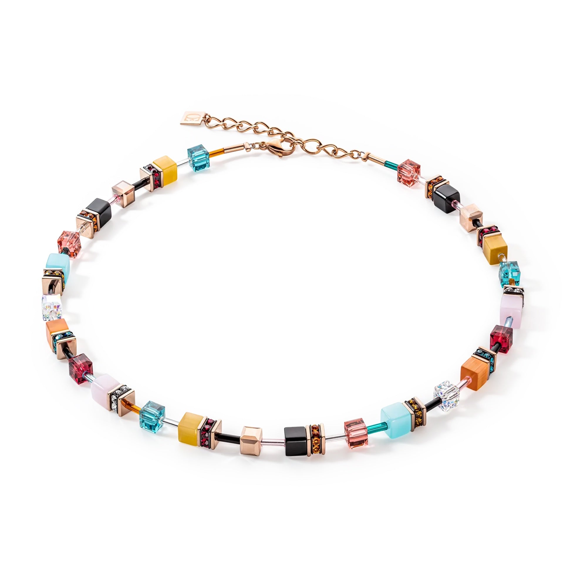 GeoCUBE Iconic Multicolour Expressive Necklace