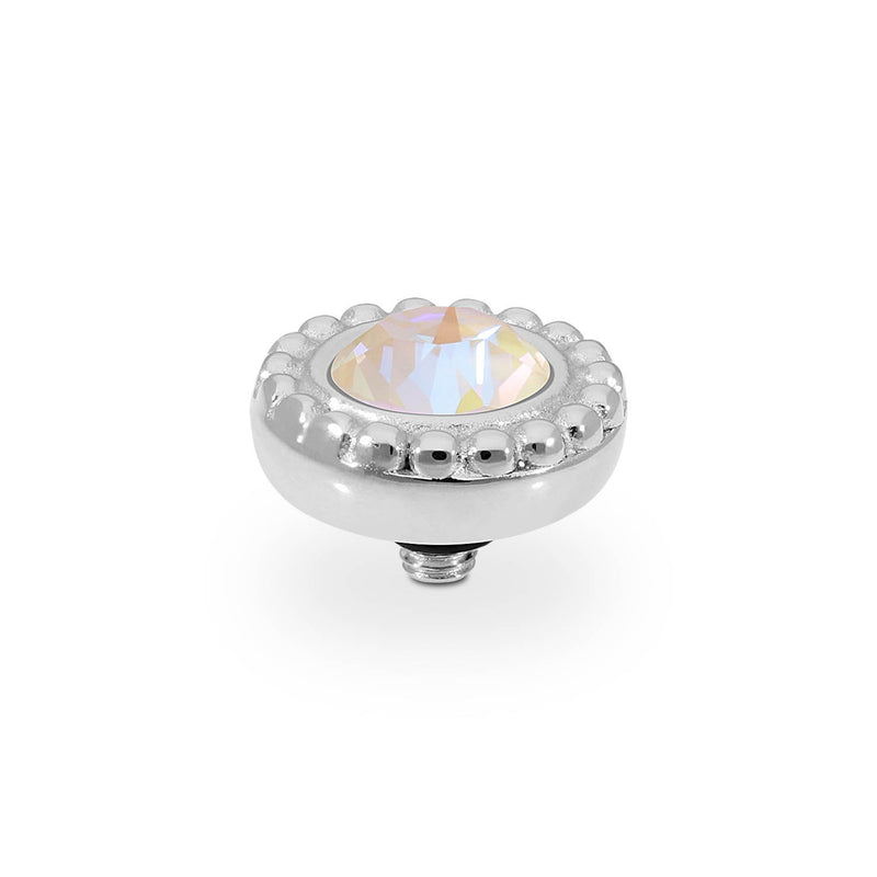 Ghiare and Ivory Cream Delite Ring Gem Top 11mm