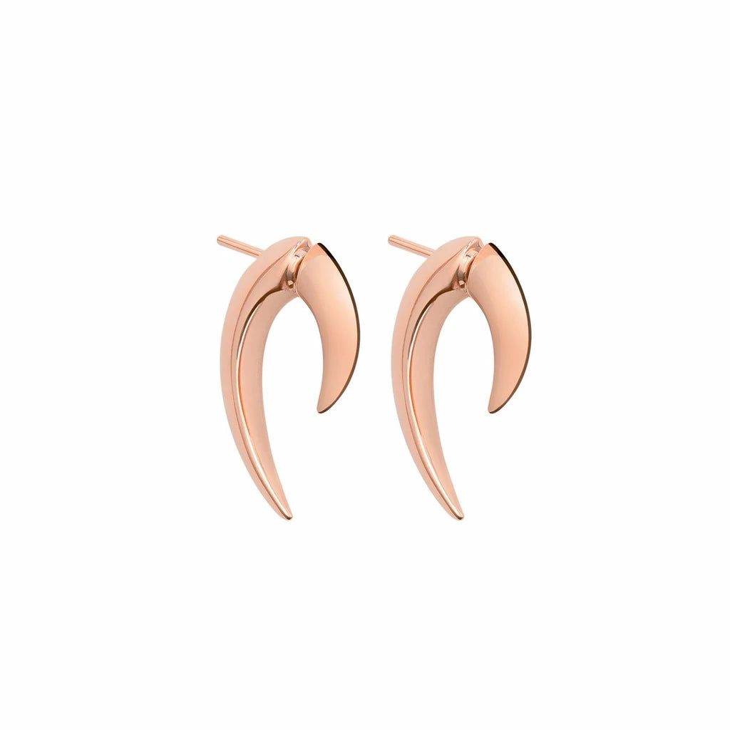Rose Gold Vermeil Talon Earrings