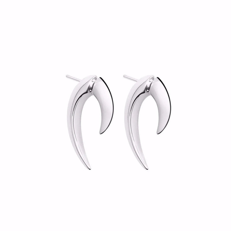 Silver Talon Earrings