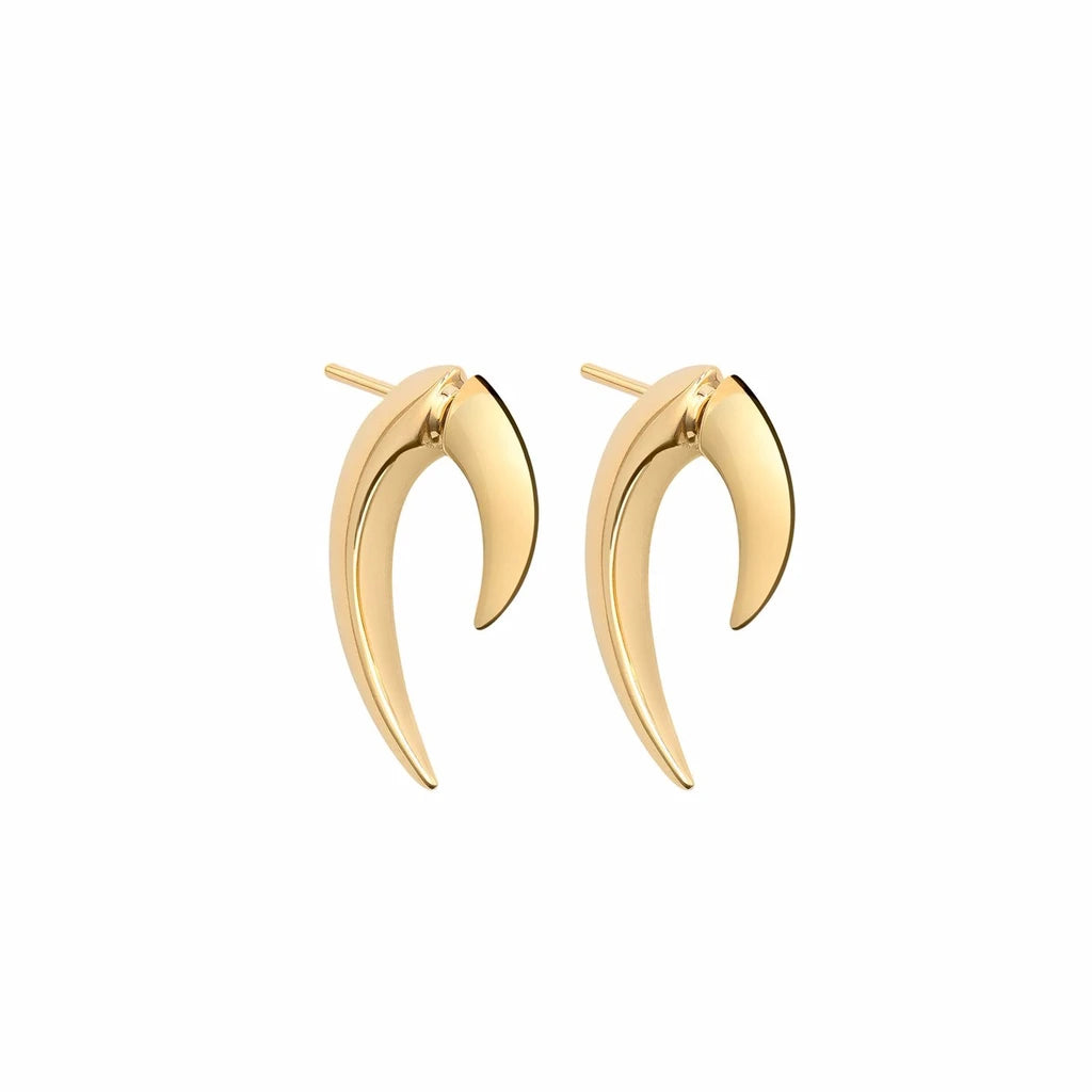 Yellow Gold Vermeil Talon Earrings