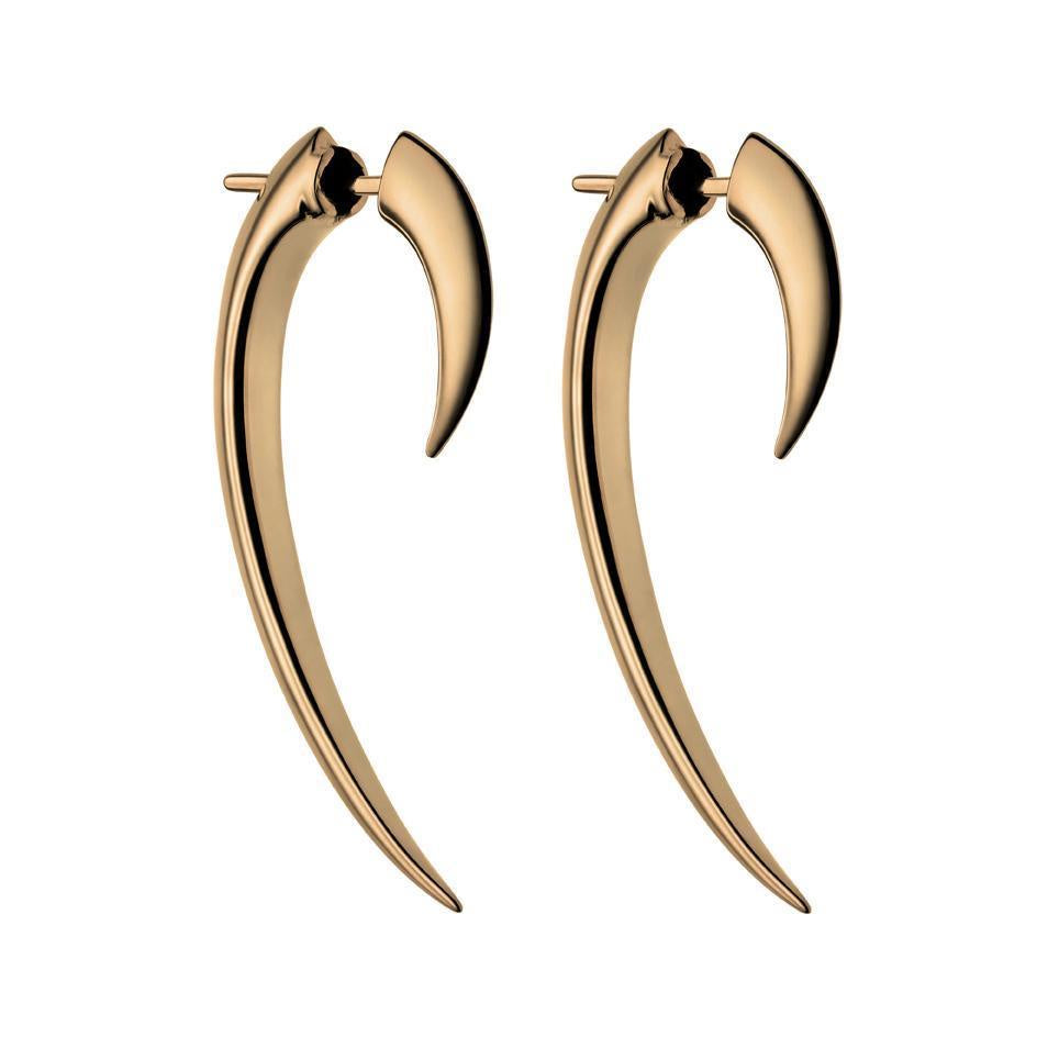 Rose Gold Vermeil Hook Earrings
