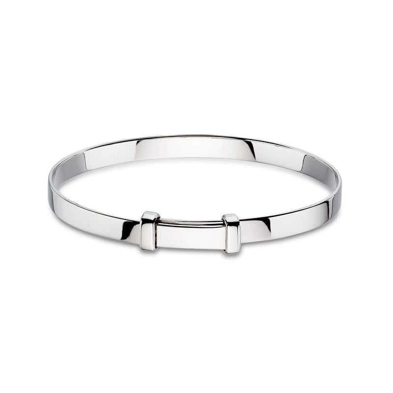 Cote - Plain Christening Bangle