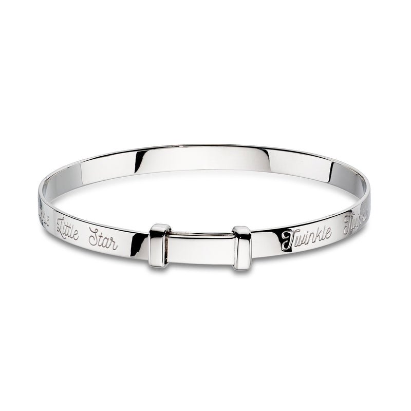 Twinkle - Diamond Twinkle Christening Bangle