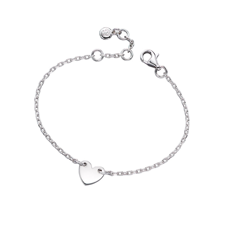 Anna - Silver Heart Bracelet