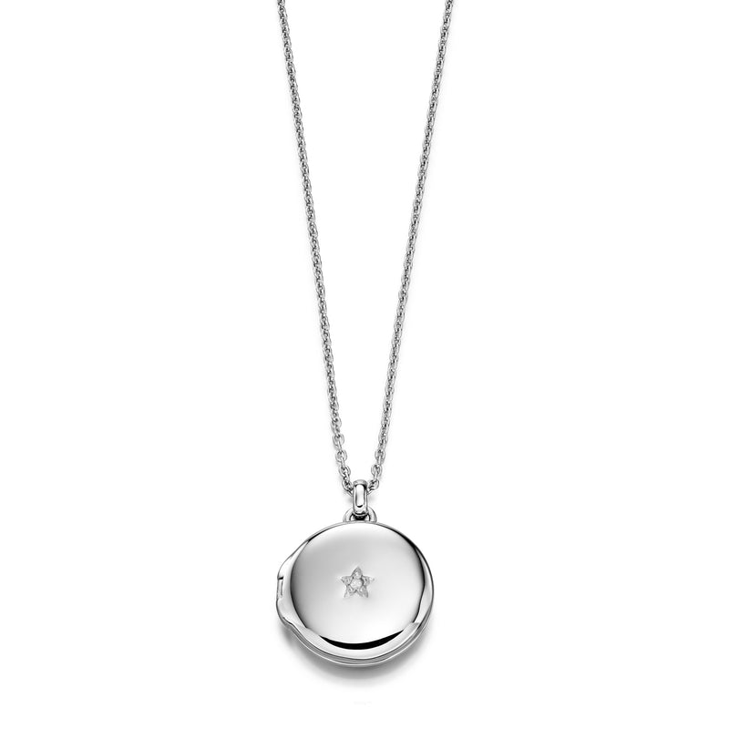 Adriana - Diamond Locket and Chain