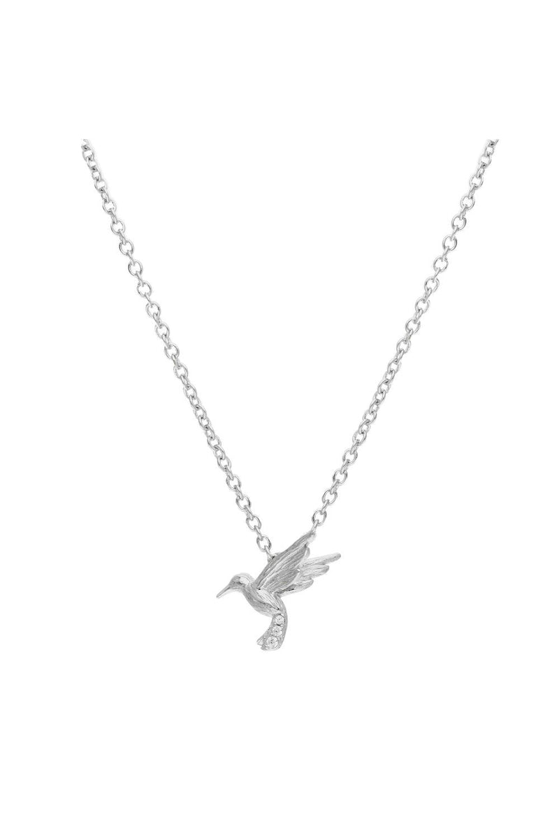 Sterling Silver Dinky Hummingbird Pendant