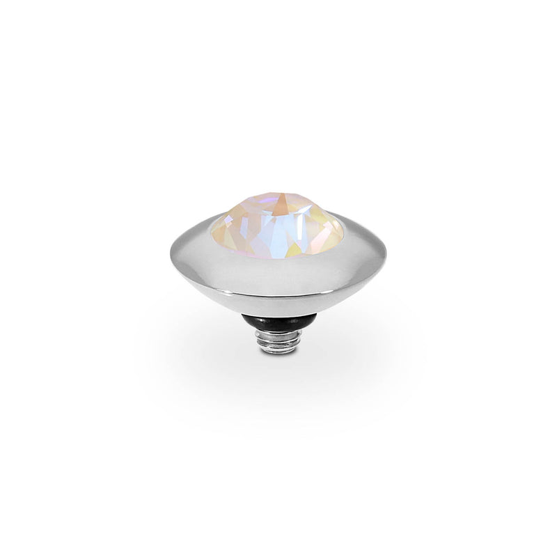 Tondo and Ivory Cream Delite Ring Gem Top 11mm