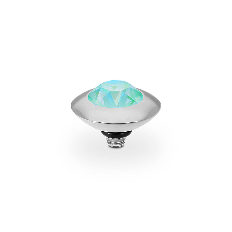Tondo and Silky Sage Delite Ring Gem Top 11mm